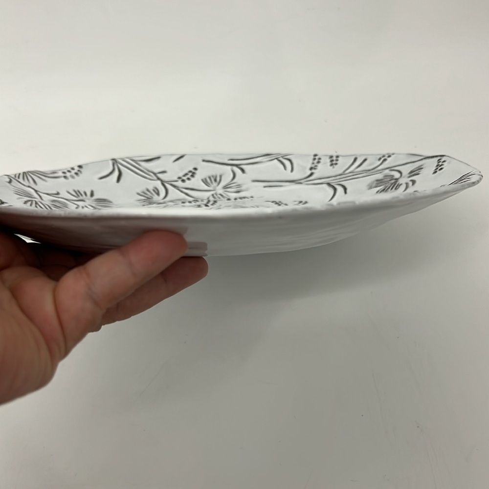 Astier de Villatte “Robinson” Plate Handmade  French Parisian Dinnerware Artisan - Picture 6 of 6